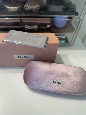 Miu Miu sunglass case